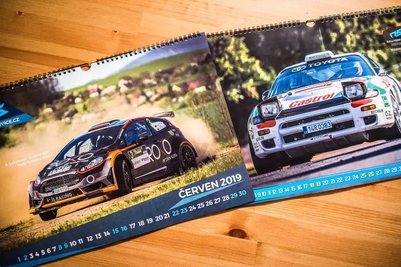 Nástěnný kalendář ukázka