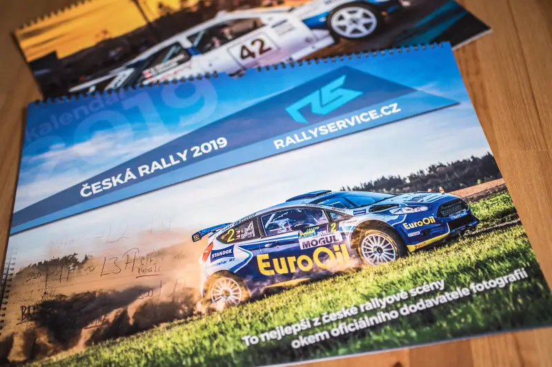 Nástěnný kalendář detail